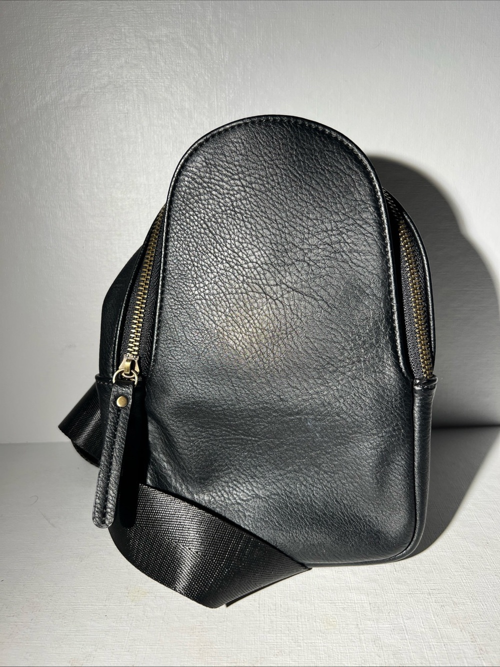 Urban Outfitters Black Sling Crossbody Bag Adjustable Black Strap Unisex